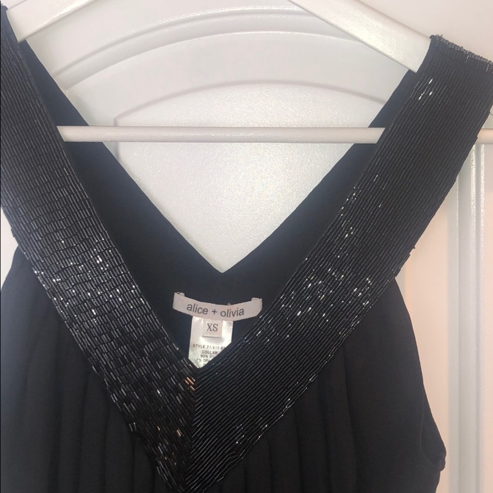 Alice & Olivia Beaded Tank